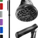 HONEYBULL Walking Cane for Men & Women  Foldable, Adjustable, Lightweight Cane with Air Cushion Tip for Stability & Ergonomic Grip, Heavy Duty Walking Sticks for Seniors (Black)