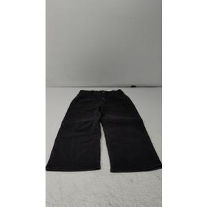 Sidefeel Women's Wide Leg Jeans High Waisted Zimbaplatinum Stretchy Straight Leg Jeans Buttoned Loose Denim Pants with Pocket, Black, 14 Short
