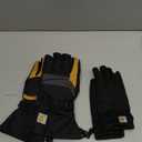 Carhartt Men's A726 Pipeline Glove (Medium, Black/Dark Grey/Barley)