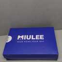 MIULEE Set of 2 Waffle Bathroom Rugs, Boho Bath Rugs Non Slip Washable, Super Absorbent Bath Mats, Ultra Soft Rubber Backed Shower Mats for Bathroom Floor, Tub and Shower, Brown, 18x30 Inch