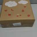 Bow Pattern Area Rug for Girl Bedroom Living Room, Washable Soft Round Artificial Wool Kids Pink Beige Carpet for Entryway Living Room Laundry, 3'Round