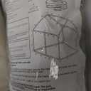 Kids Tent Indoor Playhouse, Kids Play Tent Large Kid Playhouse Toys Toddler Tent Play House with Pennant Banners, Kid Toys for Boy Girl Birthday, Christmas House Gift (Natural)