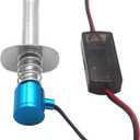 Share Goo RC Glow Plug Starter Igniter Ignitor 6V-24V for 1/8 1/10 RC Nitro Model Car Buggy Truck Boat,Blue