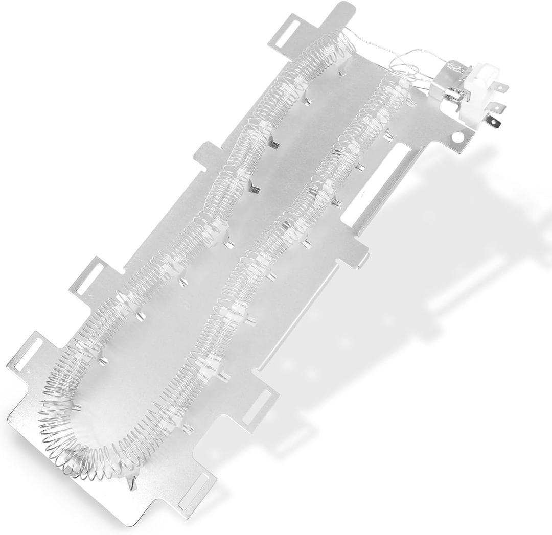 WP8544772 8544772 Dryer Heating Element Replacement for Whirlpool and Kenmore, 3-Wire Heating Element Assembly with Dual Coil Design, Replaces 1180055, AP6013116, PS11746338, EAP11746338