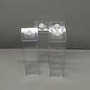 Milk Carton Water Bottle 17oz (500mL) Plastic Clear Square Milk Bottles No BPA Leakproof Water Bottle Portable Reusable Milk Carton Shaped Juice Bottle Perfect for Fitness Gym Camping Sports