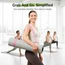 Slim Panda Yoga Mat Straps for Carrying, Adjustable Yoga Mat Carrier Sling Fits All Mats(Mat Not Included) (70 inches, Light Pink)