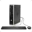 HP Elite 8300 Ultra Slim Desktop Computer, Intel Quad Core i5-3470S CPU, 8GB DDR3, 500GB HDD, USB 3.0, Windows 10 Pro 