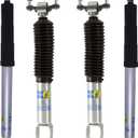 Bilstein 24-196468 Single 5100 Series Rear Monotube Shock fits 2011 2024 Silverado Sierra 2500 3500 HD with 0-1" Rear Lift - Improves Ride Handling