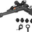 Irrigation Sprinkler, ABS Circle Impact Sprinkler with Nozzles, Adjustable Rocker Arm Large Flow Watering Sprinklers for Garden Lawn Yard and Grass Irrigation
