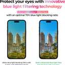 SIELO 3 Pack Matte Screen Protector for iPhone 16 Plus, 9H Hardness Shatterproof & Paperfeel PET Film, Anti-Glare & Anti-Fingerprint Anti Bluelight Case Friendly Screen Protector Matte Film iPhone 16plus