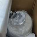 4 inch Radon Fan Installation Kit - 2 Speed Radon Mitigation Fan 260/188CFM Inline Centrifugal Fan with Rubber Couplers (4 inch x 3 inch) and Air Pressure Indicator, 260CFM