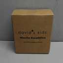 david's kids 4 Pack Baby Muslin Swaddle Blankets 47" x 47", 100% Cotton Swaddling Blankets Wrap for Boys Girls, Ultra Soft Breathable Receiving Blanket, New Born Essentials, Green&Grey&Blue&Beige