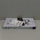 XREXS Digital Wall Clock Large Display, 16.5" LED Wall Clock with 6 Color Changes Night Lights, Auto DST, Count Up/Down Timer with Remote Control for Living Room Bedroom Office Wall Decor