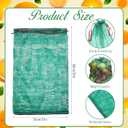 50 Pcs Extra Large Mesh Produce Bags 70 lbs Reusable Onion Bags Sacks Vegetable Storage Bags 21 x 32 Drawstring Fresh Mesh Onion Bag Washable Net Bag for Onions Potato Firewood Crawfish