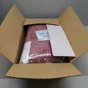 Outdoor Chair Cushions Set of 4, 17 x 16 Inch Patio Chair Cushions for Outdoor Furniture, Water Resistant, Non-Slip Ties(Dark Red)