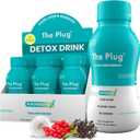 The Plug Liver Cleanse Detox & Repair Drink Electrolytes Organic Herbal Liquid Detoxify Body Plants Supplement Support Weight Loss Natural Health Hydrate Sports Energy Immunity Shots Minerals Vitamins