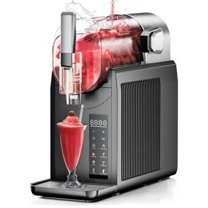 Slushie Machine for Home, Frozen Drink Maker, No Ice Needed & Auto Clean, 6 Preset Programs, Rapid Freezing, Keep 4H Fresh, for Margaritas, Frappes, Milkshakes, Smoothies