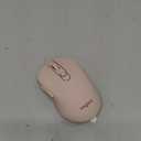 Wegear USB Wireless Mouse for Laptop PC Mac, 2.4GHz Cordless Mouse with 6 Buttons, 5-Level Adjustable 4000 DPI, Ergonomic Portable Optical Computer Mice, 24-Month Battery Life-Pink