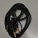 Cable Matters 6.35mm TRS to Dual TS Insert Cable (1/4 TRS to 2 TS Cable) - 10 Feet