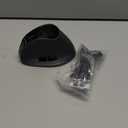 AOC 2.4GHz Ergonomic Mouse, Wireless Bluetooth Vertical Mouse for Work, 4800 DPI Optical Tracking, 5 Adjustable DPI, Quiet Clicks, RGB Light, Compatible with Computer, Laptop, PC, Mac, Desktop - Gray