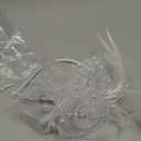 Elegant Fascinator Hair Clip with Short Lace Gloves Stylish Wedding, Cocktail & Tea Party Headwear for Women White
