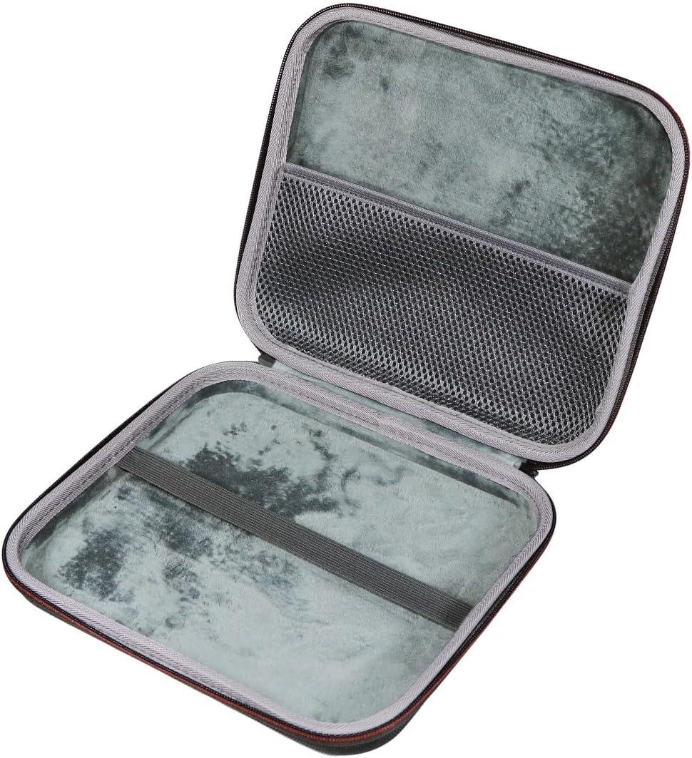 EVA Hard Travel Case - Rechargeable Lighted Vanity Mirror with 10X & 1X Double Sided Magnification for Makeup