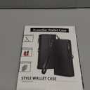 XcaseBar compatible with Samsung Galaxy S25 Ultra Wallet case with Zipper Credit Card HolderRFID Blocking,Flip Folio Book PU Leather Phone case Shockproof Cover Women Men for S25 Ultra case Wine Red