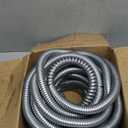 50 ft 3/4 Inch Reduced Wall Flexible Metal Conduit,Low Voltage, Galvanized Steel Outdoor Electrical Conduit for Greenfield Wiring, Cable Management