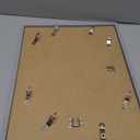 13x17 Picture Frame Rustic Brown for Wall Hanging, Wall Mounting Horizontally or Vertically, 13 x 17 Wall Gallery Poster Photo Frames with Shatter Resistant Plexiglass, Rustic Brown