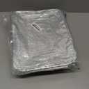 PLASTICPRO 5 Pack 8 Inch Square Aluminum Pans with Lids Disposable Tin Foil Pans Baking Pans Food Storage