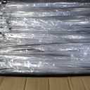 Reginary 60 Pack Clear Wedding Umbrellas Bulk Transparent Auto Open Stick Windproof Waterproof Large Canopy Umbrella with White European J Hook Handle for Wedding Bride Groom Photography Golf