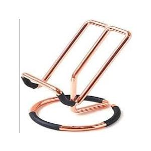 ZIGMA MOBILES 360 Rotatable Mobile Phone Stand Folding Cell Phone Stand, Fully Adjustable Foldable Desktop Phone Holder Compatible with Phone 16 15 14 13 12 11 Pro Xs All Phones (Rose Gold, Hallow)