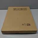 SERIMINO Boho Framed Wall Art Set of 3, Minimalist Wall Decor Living Room, Geometric Line Leaf Sun Moon Canvas Artwork Paintings for Bathroom, Home Decor Print, 12"x16" (Terracotta)