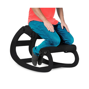 Ergonomic Kneeling Chair with Adjustable Seats - Knee Chair for Posture Correction & Kneel Rocking Stool for Desk - Back Pain Relief and Support for Home and Office 