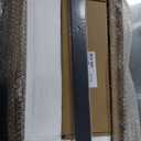 EaseLife 36 x 84 inch White Barn Door with 6.6FT Sliding Door Hardware Kit Included & Handle,Solid Wood Covered with Waterproof PVC Surface,DIY Assemblely,Easy Install,H-Frame,Fit 32-34in Wide Opening