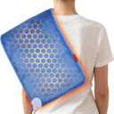 Hot Heating Pad for Back: 3S Fast Heating & Max 158 Deeper Relief for Trapezius Muscle Lower Back Pain by Daily Long Working - Graphene Warmth for Desk Workers with 4H Auto Shut Off