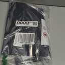 LazBlinds 100% Blackout Cordless Thermal Insulated UV Protection Privacy Curtain for Windows and Doors (26''W x 68''H, Black, 1 Panel)