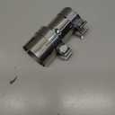 Stainless Steel 2.5 to 3 Inch Exhaust Adapter, 2.5" ID to 3" ID Exhaust Reducer Connector Pipe with Clamp