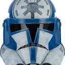 Evere SW Clone Arc Commander Helmet Cosplay Deluxe Halloween Collectible Prop