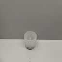 Battery Operated Lamp with Timer, Small Battery Powered lamp for Bedside, Cordless Table Lamps with LED Warm Bulb, Wireless Lamp for Entryway/Dorm/Office/Patio/Living Room Decor-Frosted White