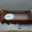 AYRELY 22IN Grandfather Vintage Wall Clock with Pendulum and Chime, Hour/Quarter-Hour Chime, Mahogany Wooden Frame, Large Vintage Wall Clock for Living Room,Home Decor Gift