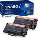 TN850 Toner Cartridges Compatible for Brother TN-880 TN-850 TN-820 TN820 Toner Cartridges High Yield Replacement for HL-L6200DWT L6200DW L5200DW L5100DN MFC-L5800DW L5700DW L6700DW L6800DW 2 Black