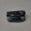 Everlasting Comfort Airplane Foot Hammock - Memory Foam Foot Rest for Plane Travel - Portable Foot Rest for Air Travel, Desk & Car - Airplane Essentials Foot Hammock for Plane Travel (Black)