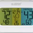 La Crosse Technology 308-148 Wireless Temperature Station with Tri-Color LCD