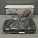 Bath Pillow RUVINCE Ergonomic Luxury Bathtub Pillow with Head,Neck, Shoulder and Back Support, 4D Bath Pillows for tub with 6 Powerful Suction Cups, Fits All Bathtub (Grey)