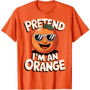 Pretend I'm an Orange T-Shirt Small Youth