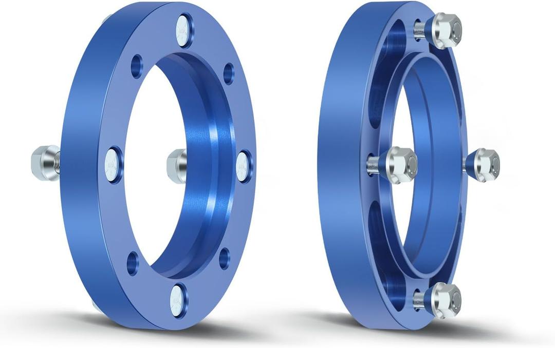 OCPTY 2PCS 4x156 to 4x156 Wheel Spacers 1" Wheel Adapters 3/8" Studs 131mm Center fit for 2006-2007 for American IronHorse for Outlaw / 2001-2003 for Kawasaki for KEF300 Lakota Sport