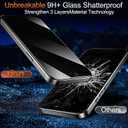 3 x TZGZT (Real Anti Spy) 3 Pack for iPhone Air Privacy Screen Protector Tempered Glass Private Film Accessories, Case Friendly for 17 Air, with Easy to Install Kit, Bubble Free, Scratch Resistant