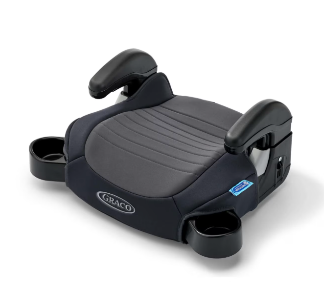 Graco TurboBooster 2.0 Backless Booster Car Seat, Trisha, Travel Booster Seat for Children Ages 4-10, Weight 40-100 Pounds and Height up to 57 Inches