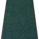 Indoor Outdoor Door Mat, 4' x 2' Doormat for Entryway, Green